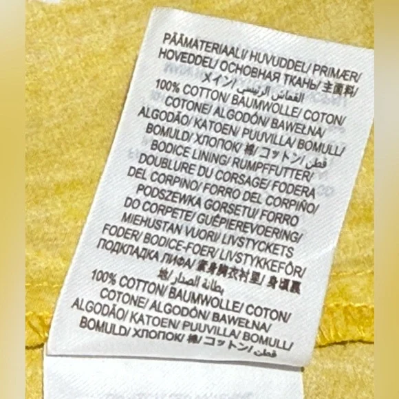 Boden Andrea Womens Plus Frill Sleeve Yellow Tropical Beach Maxi Dress Sz 20/22W - Picture 12 of 12